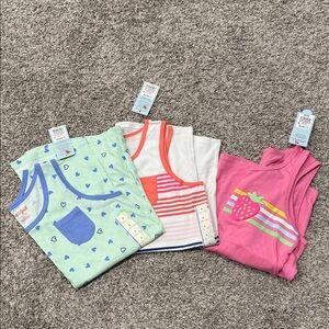 NWT! Target Cat & Jack Girls Tank Top Lot